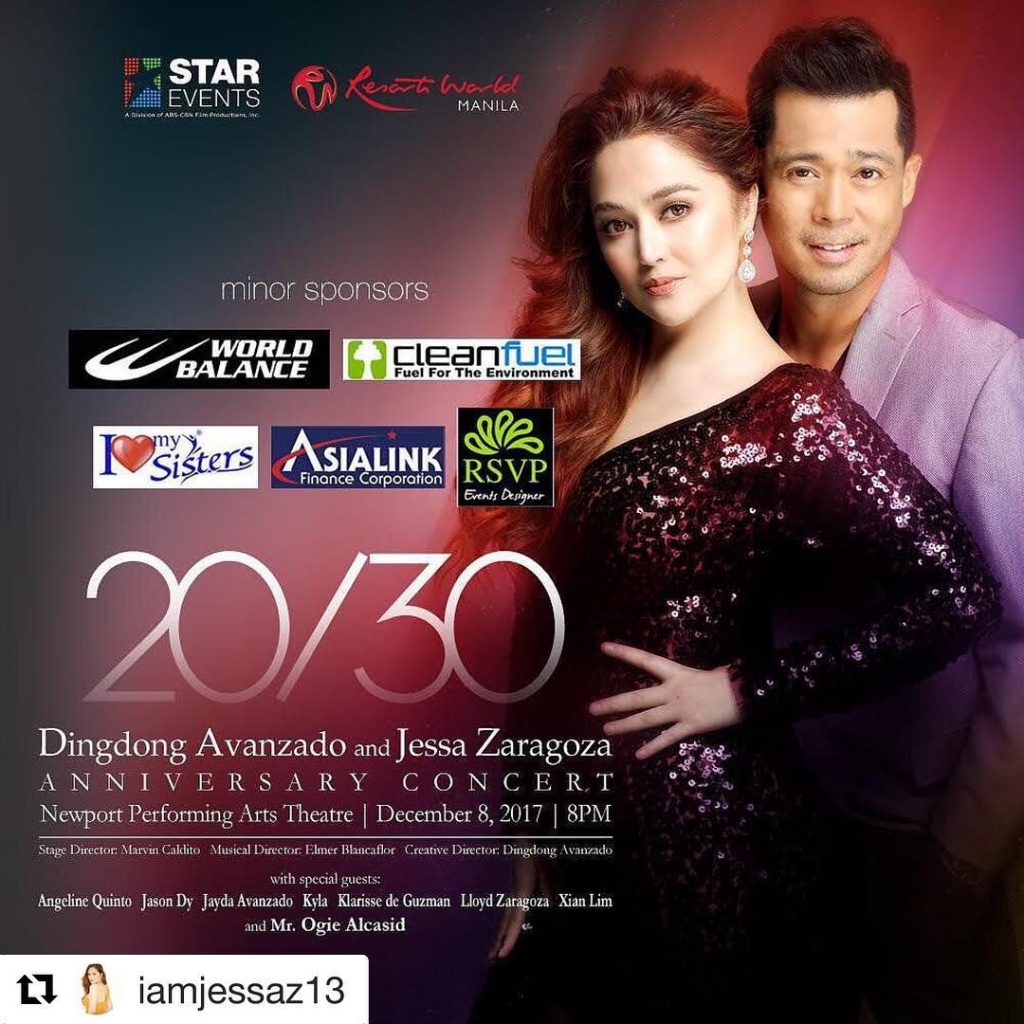 20/30 Dingdong Avanzado and Jessa Zaragoza Anniversary Concert